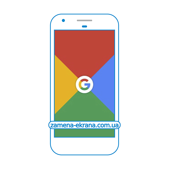 дисплей и стекло корпуса  для замены Google Pixel