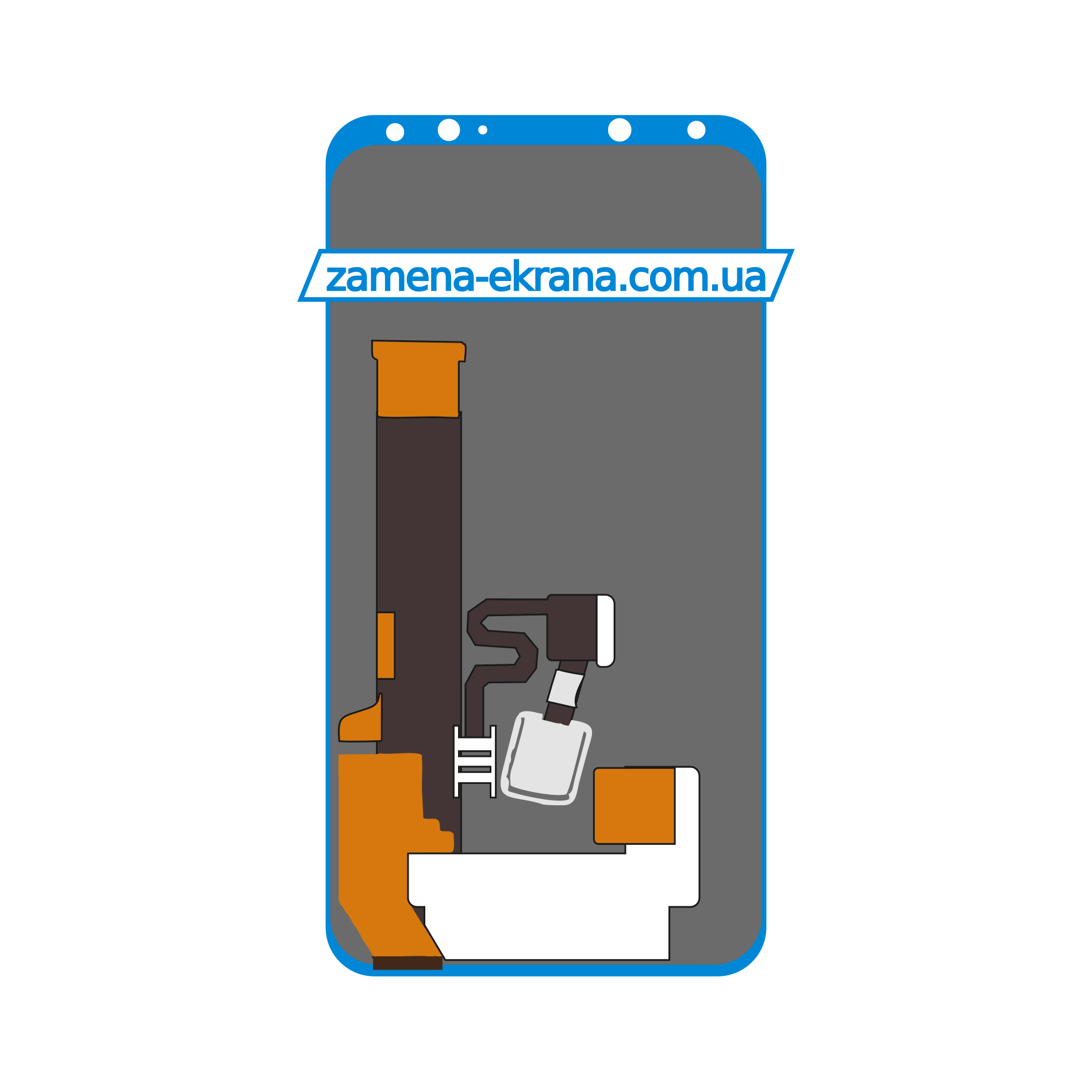 дисплей для замены Meizu 16