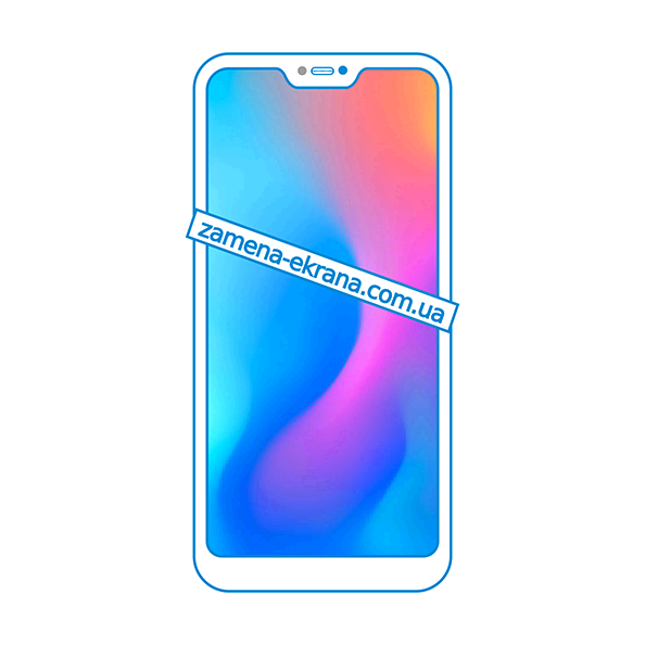 дисплей и стекло корпуса  для замены Xiaomi Redmi 6 Pro