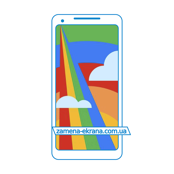 дисплей и стекло корпуса  для замены Google Pixel 2 XL