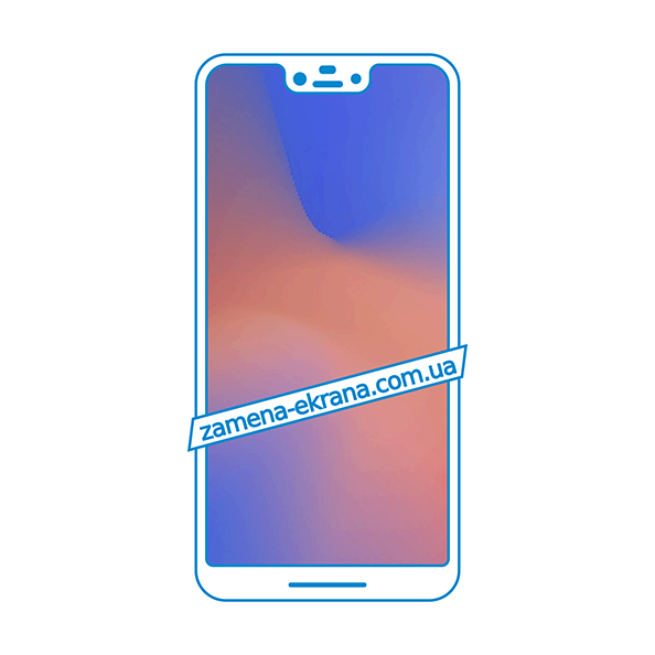 дисплей и стекло корпуса  для замены Google Pixel 3 XL