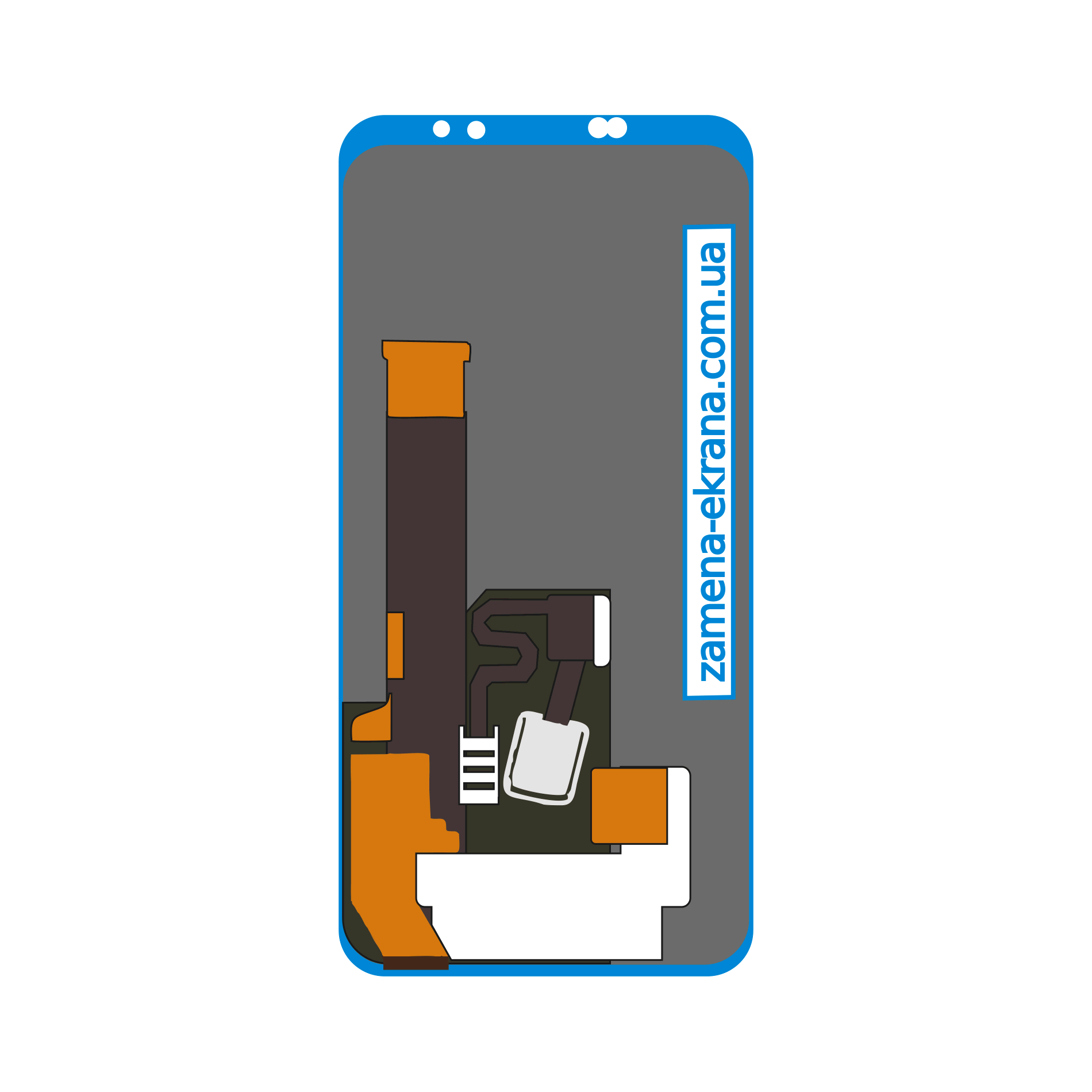 дисплей для замены Meizu 16 Plus