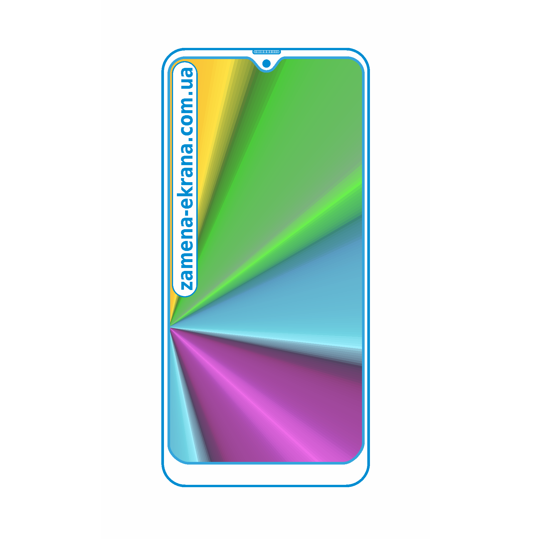 стекло для наклейки Samsung galaxy M10