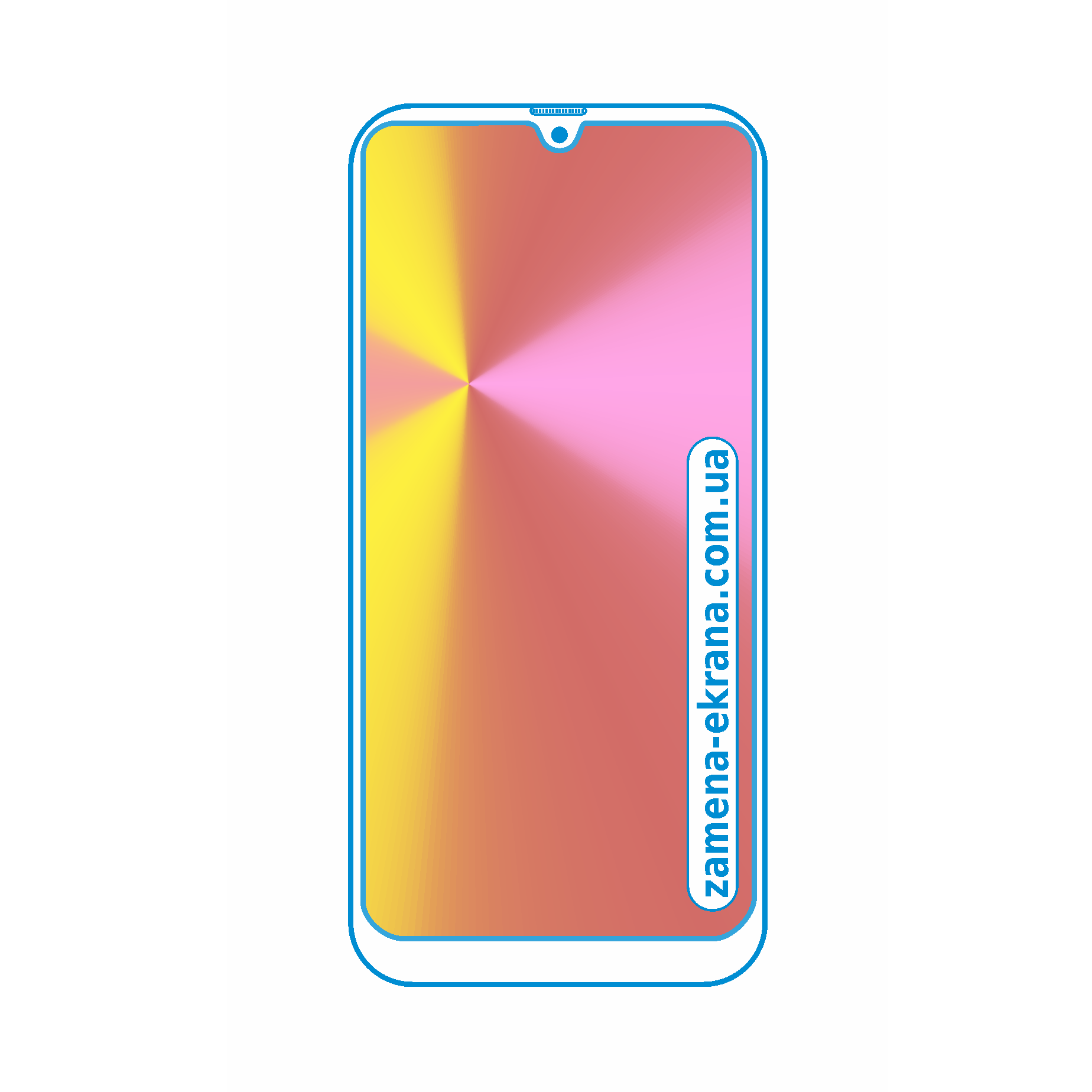 стекло для наклейки Samsung Galaxy M30 2019