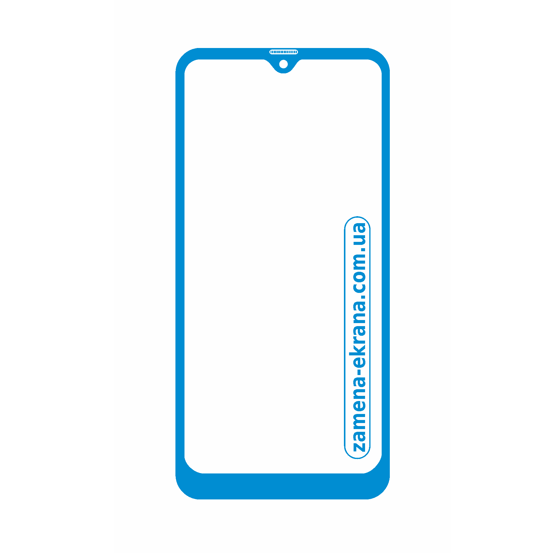 стекло корпуса Samsung galaxy M10