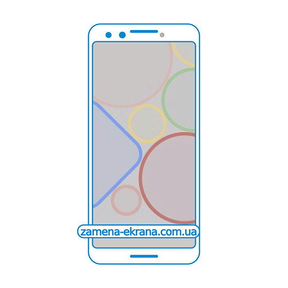 дисплей и стекло корпуса  для замены Google Pixel 3