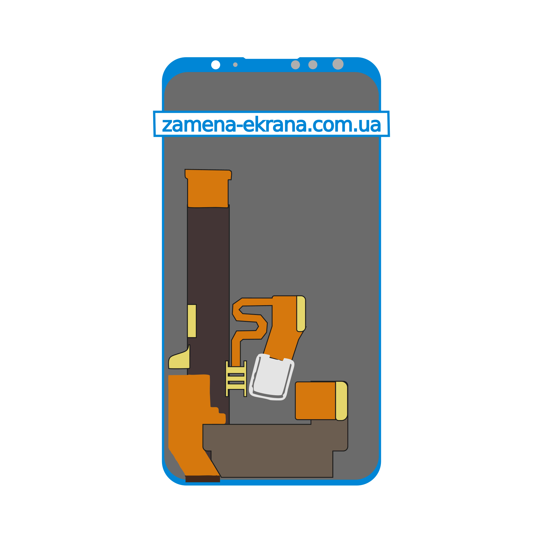 дисплей для замены Meizu 16th