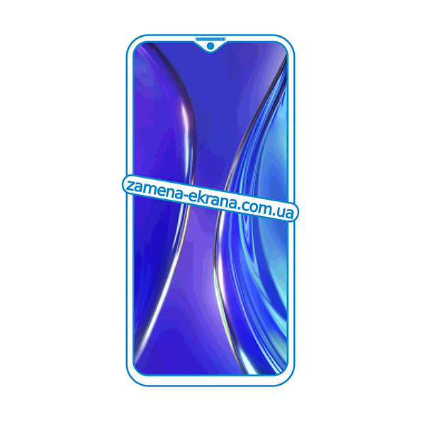 дисплей и стекло корпуса  для замены Realme XT