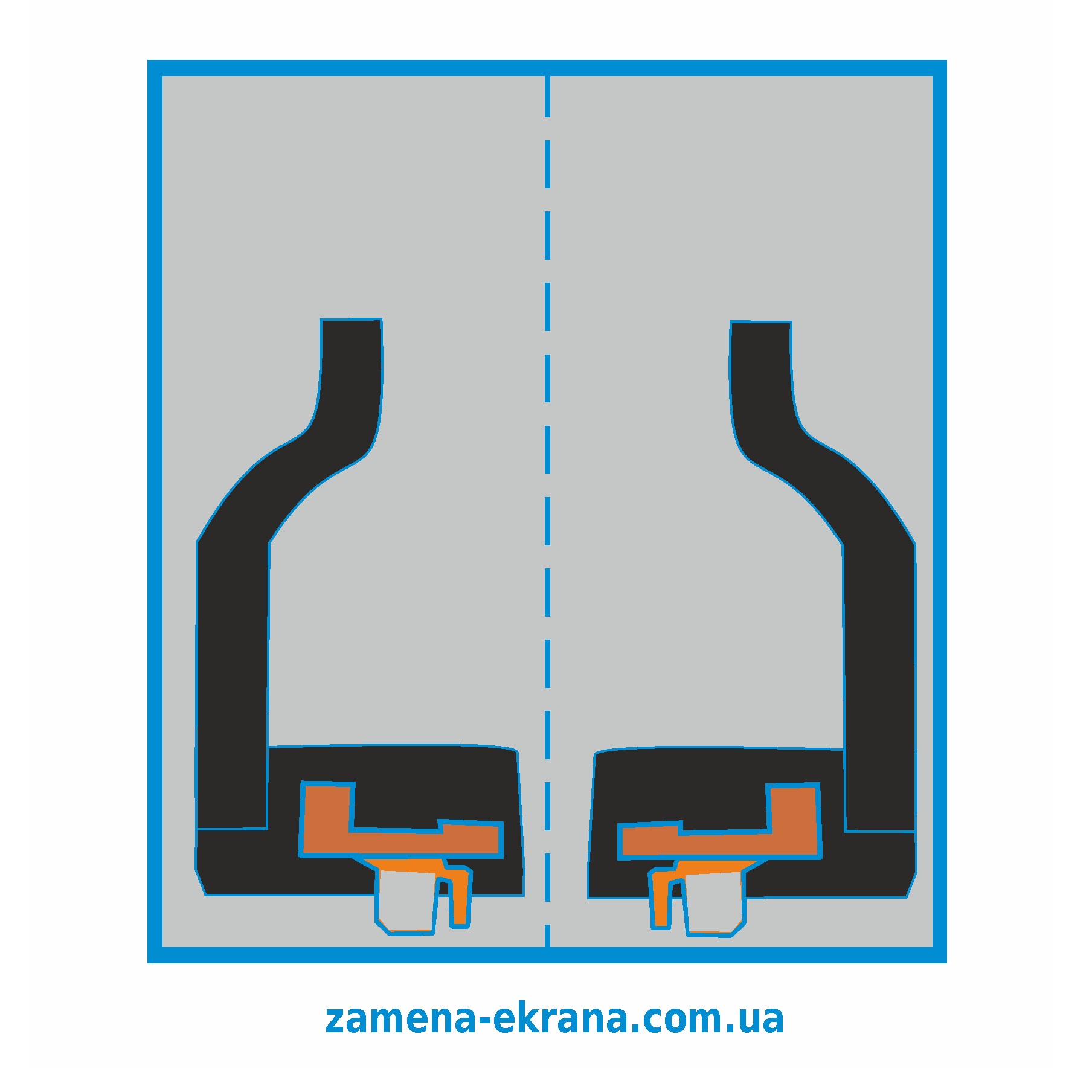 дисплей для замены Нuawei mate XS