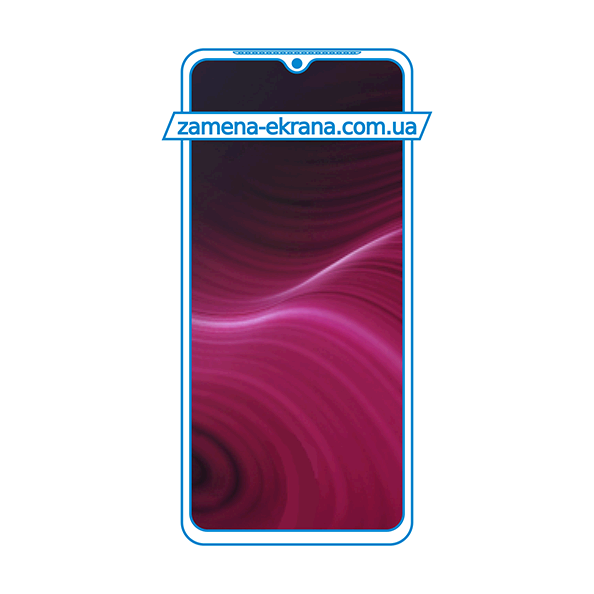 дисплей та скло корпусу для заміни Realme X2 Pro