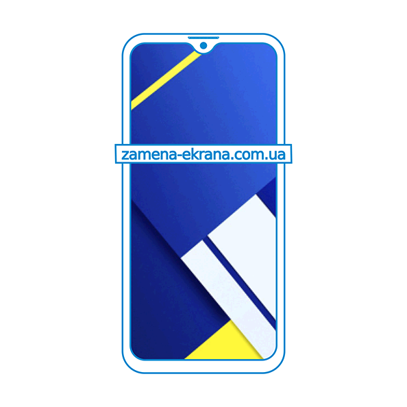 дисплей и стекло корпуса  для замены Realme C2 2020