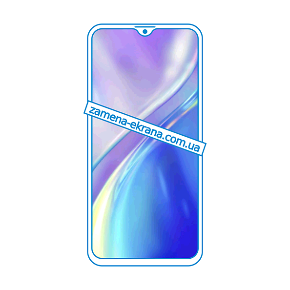 дисплей и стекло корпуса для замены Realme X2
