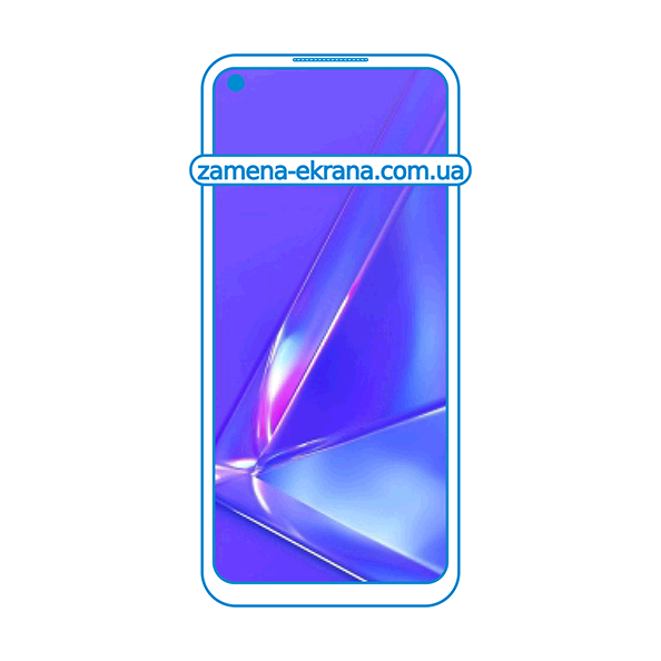 дисплей и стекло корпуса для замены Oppo A72