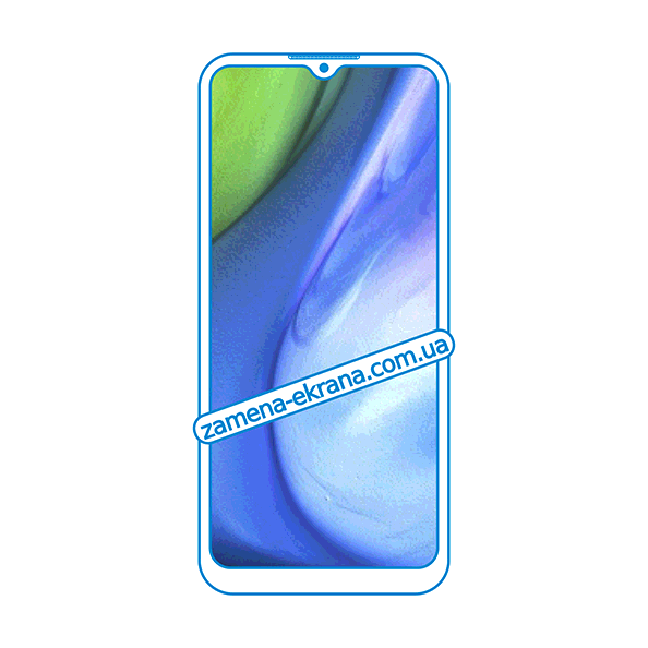 дисплей и стекло корпуса для замены Realme V3