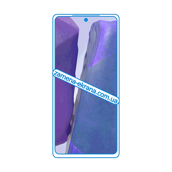 дисплей и стекло корпуса для замены Samsung Galaxy Note 20
