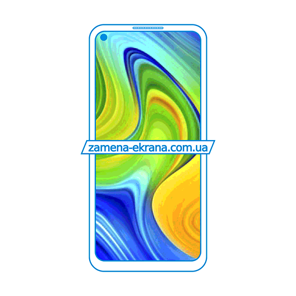 дисплей и стекло корпуса  для замены Xiaomi Redmi 10X