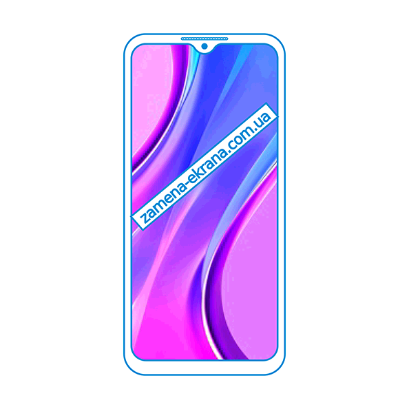 дисплей и стекло корпуса  для замены Xiaomi Redmi 9