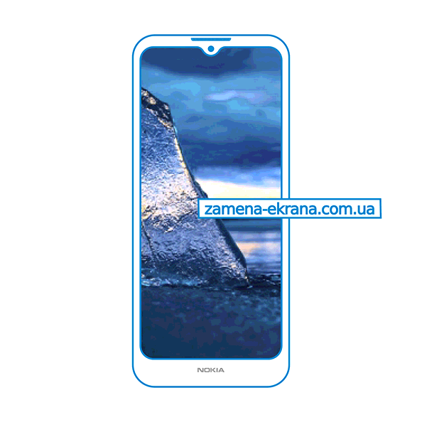 скло для наклейки Nokia C5 Endi