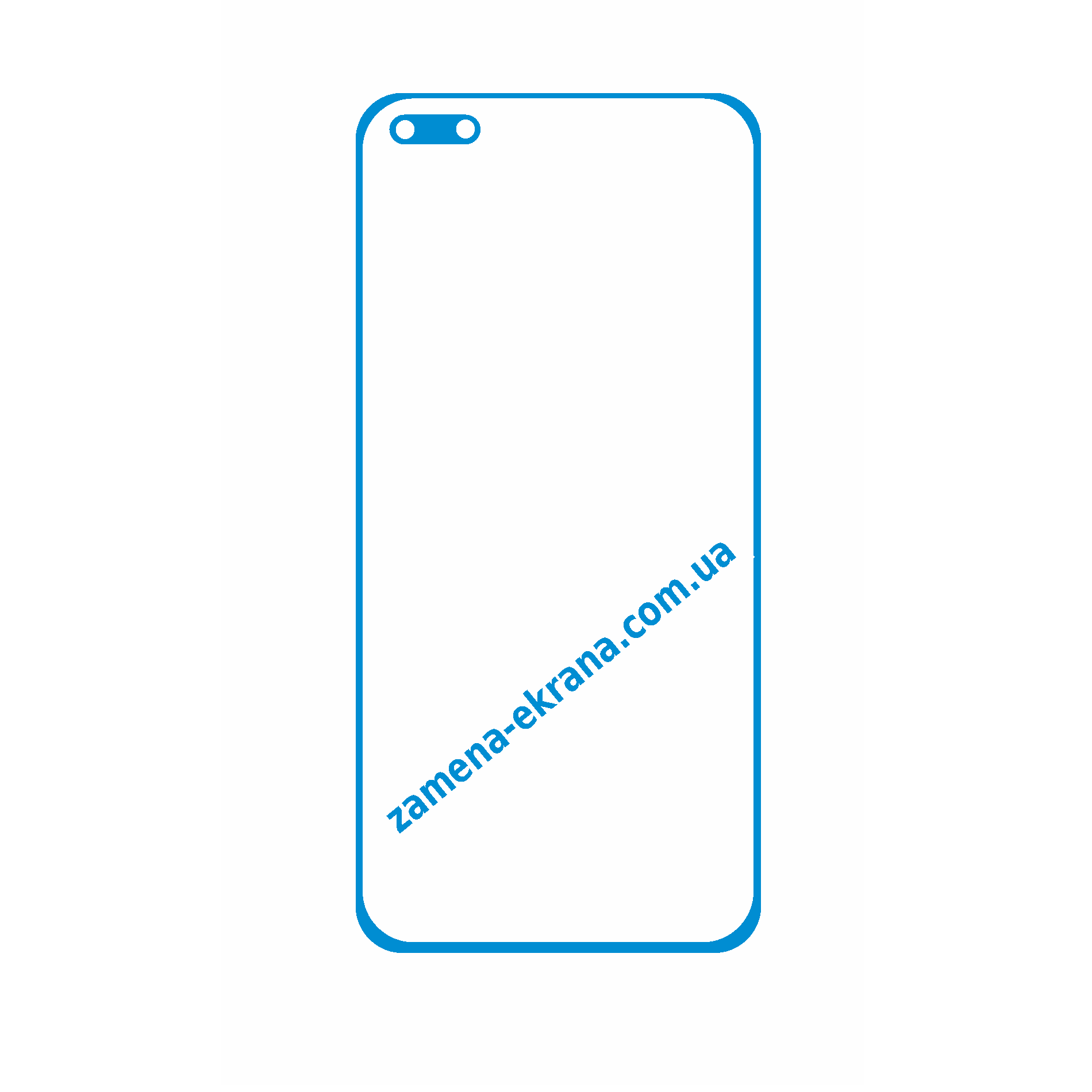 стекло корпуса Huawei P 40 pro plus