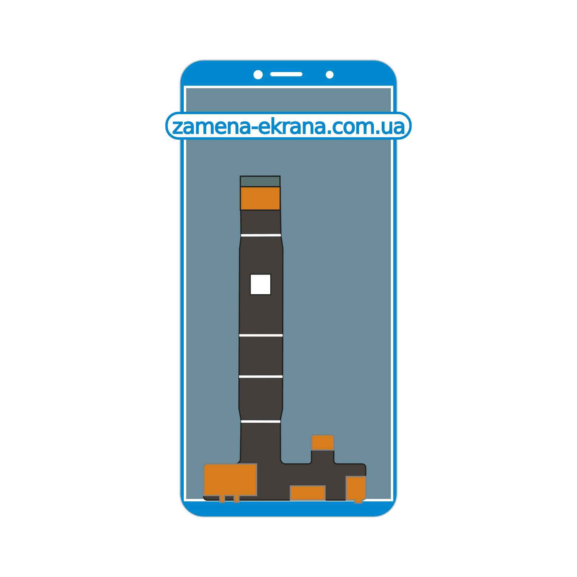 дисплей для замены Nokia C1 Plus