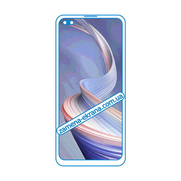 стекло для наклейки Oppo Reno4 Z