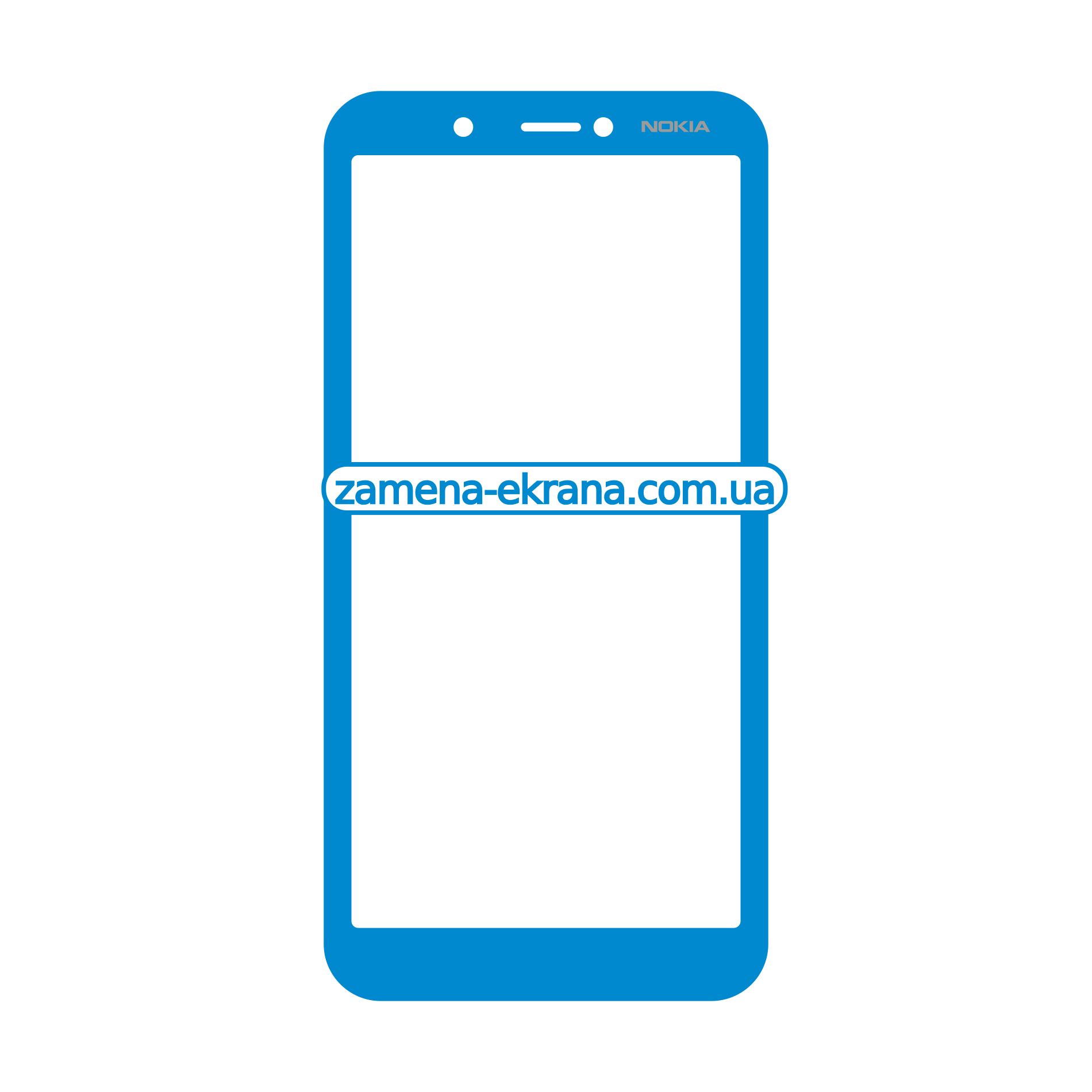 стекло корпуса Nokia C1