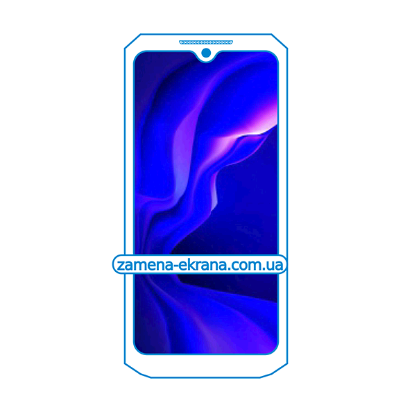 дисплей и стекло корпуса для замены Oukitel WP8 Pro