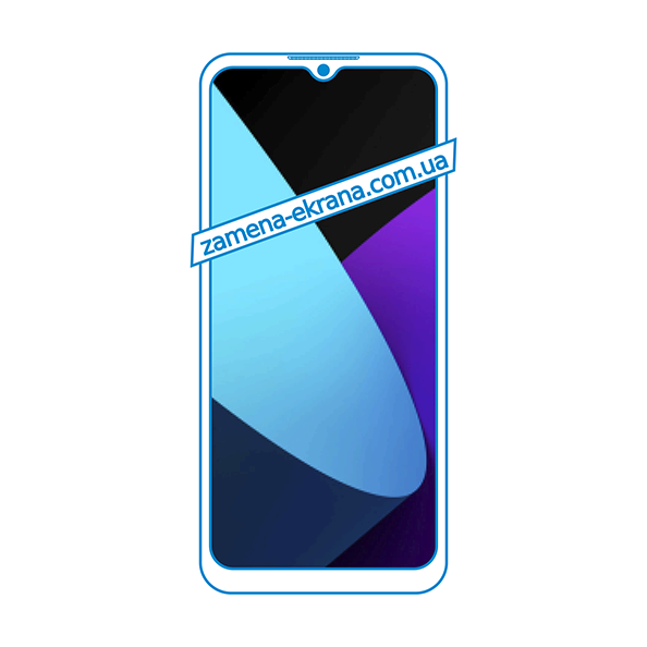 дисплей и стекло корпуса для замены Realme Narzo 20A
