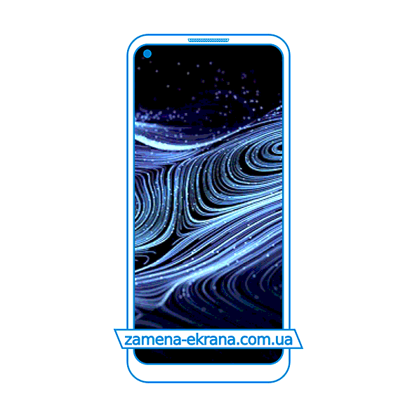 дисплей и стекло корпуса  для замены ZTE Blade X1 5G