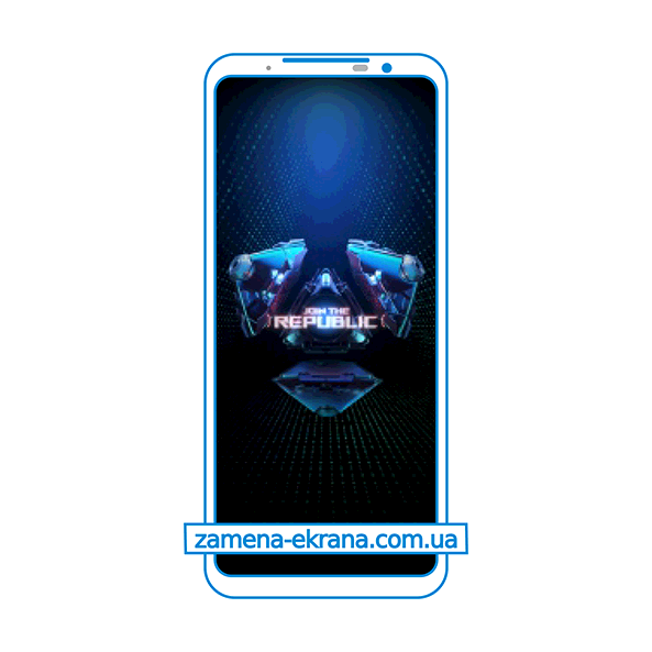 дисплей и стекло корпуса  для замены Asus ROG Phone 5 Pro