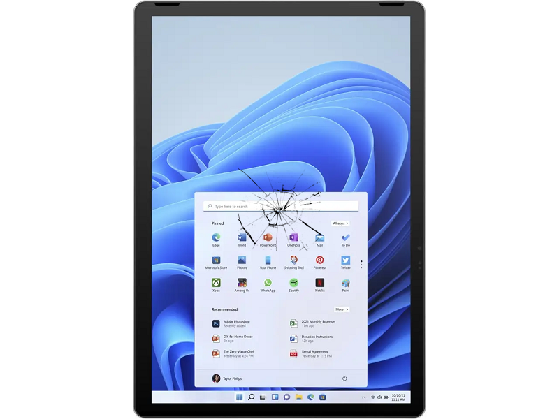 HP 11-Inch tablet замена экрана планшета