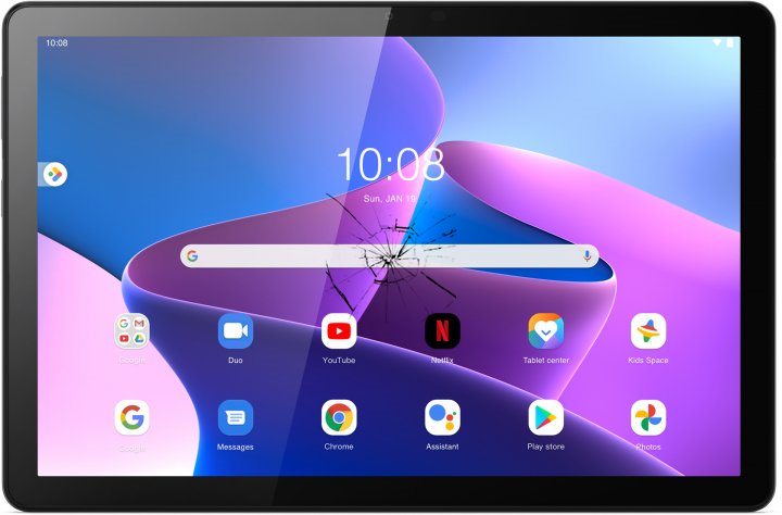 битый экран Lenovo Tab M10 Gen 3