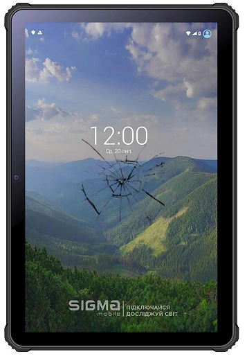 SIGMA TAB A1025 замена екрана планшета