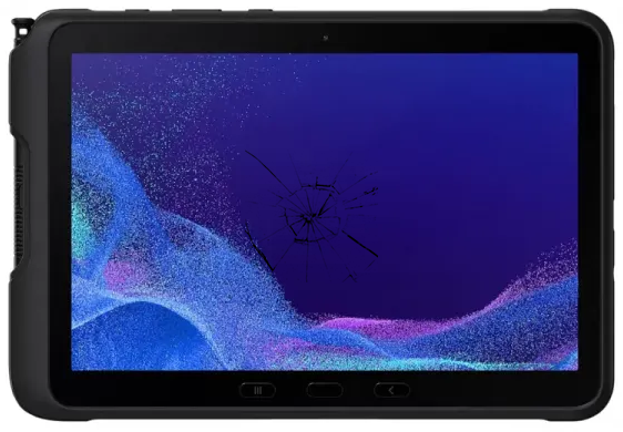 битый экран Samsung Galaxy Tab Active 4 Pro 10.1