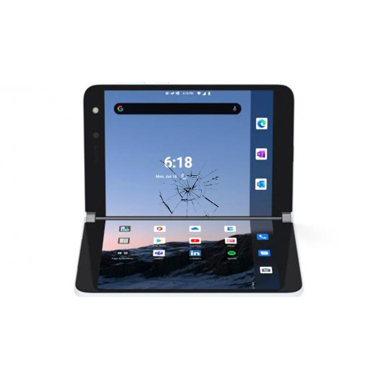 Microsoft Surface Duo zamena ekrana smartfona