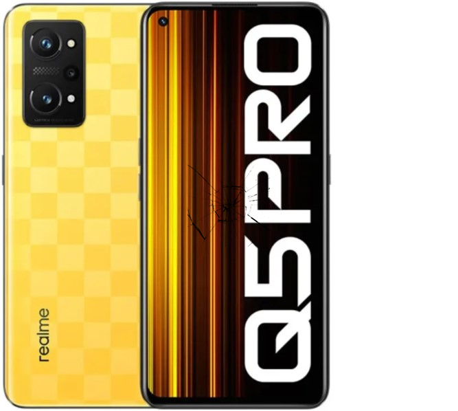 Realme Q5 Pro zamena ekrana smartphona
