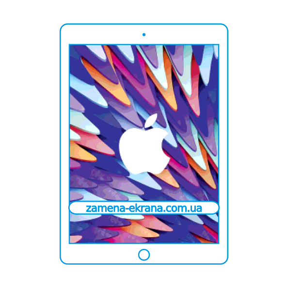 дисплей и стекло корпуса для замены Apple iPad 8 2020