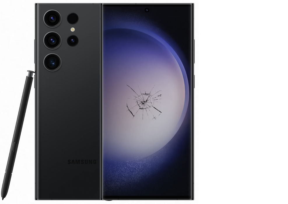 Samsung Galaxy S23 Ultra zamena ekrana smartphona